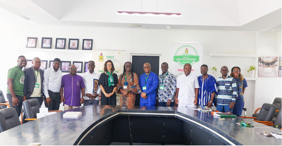 British High Commissioner to Ghana Visits RAIL KNUST