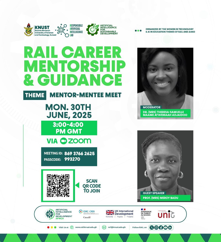 RAIL Career Mentorship Programme Hosts Inspiring Mentor-Mentee Session