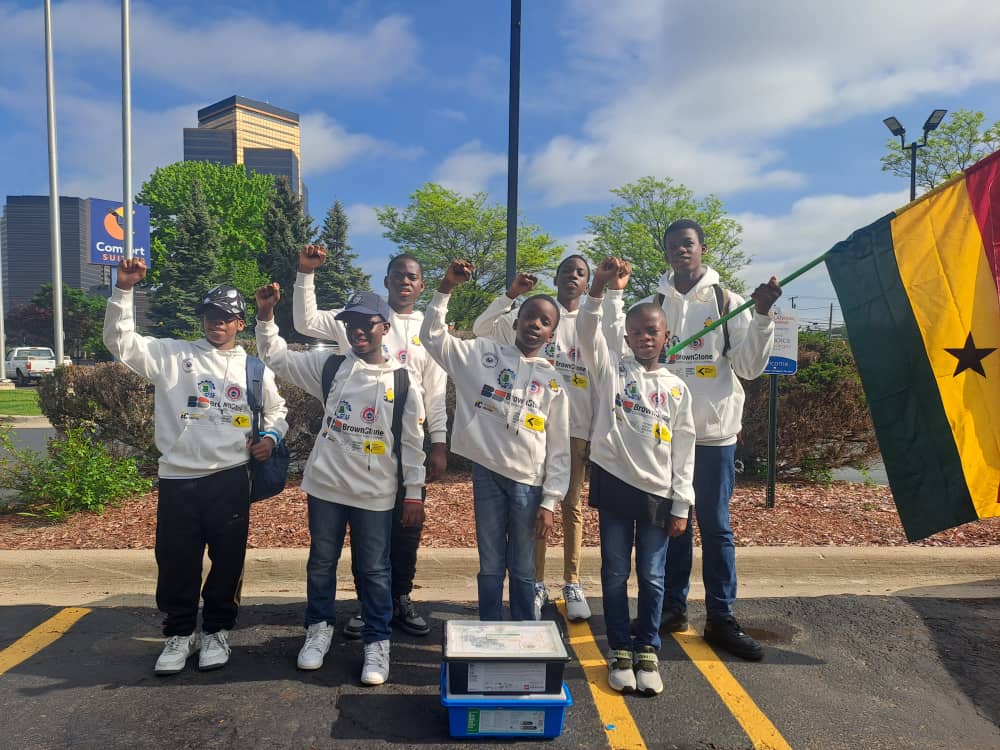 Prime Coders team from Mikrobot Academy in Michigan