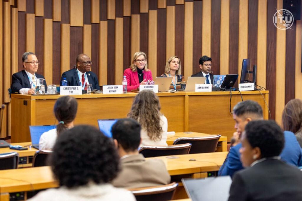 Prof. Jerry John Kponyo Contributes to Global Emerging Technologies Dialogue at ITU Meeting in Geneva